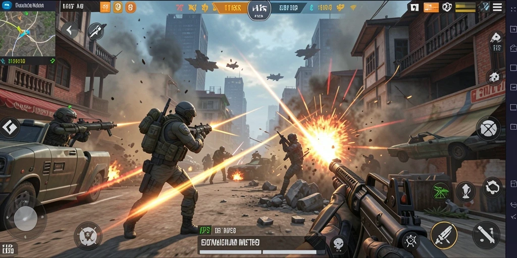 Tangkapan layar utama dari gameplay dinamis 116X yang mengasyikkan.