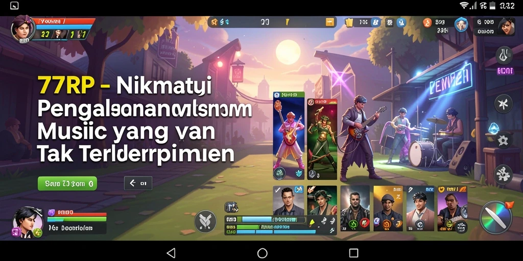 Screenshot gameplay <strong>77RP</strong> menunjukkan interaksi pengguna yang aktif.