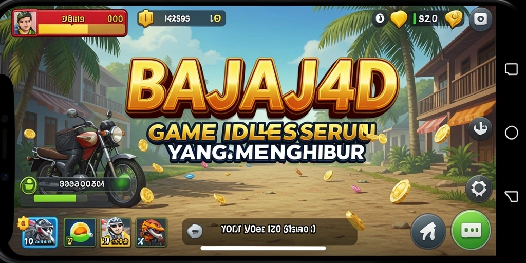 Tangkapan layar gameplay <strong>BAJAJ4D</strong> menunjukkan keseruan bermain Idle yang menyenangkan.