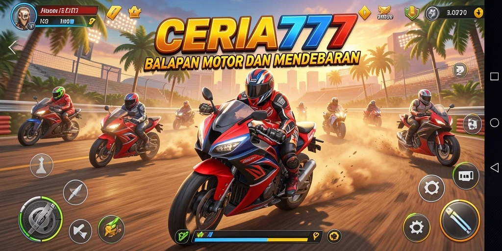 Tampilan seru dari gameplay CERIA777 yang mendebarkan.