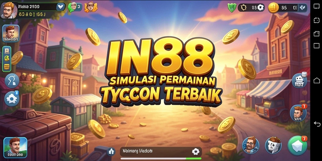 Tangkapan layar menampilkan gameplay seru dalam IN88 sebagai game Tycoon.