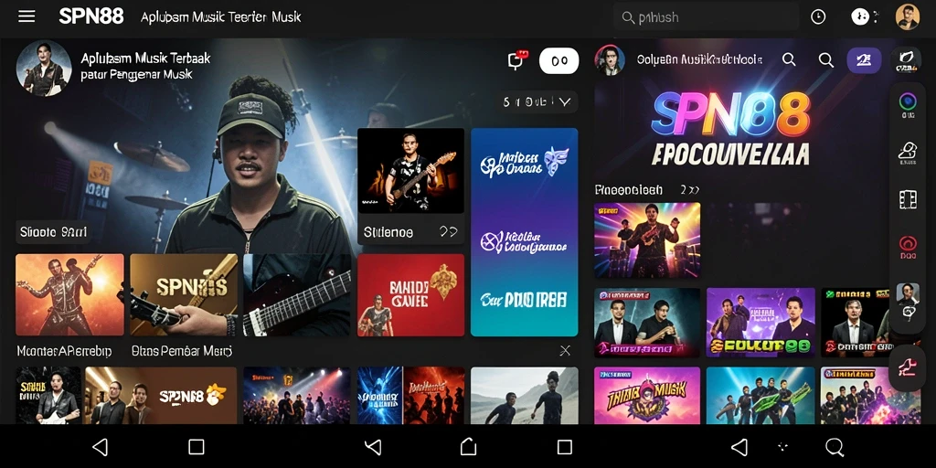 Tampilan gameplay SPN88 yang menarik dan interaktif dengan lagu-lagu favorit.